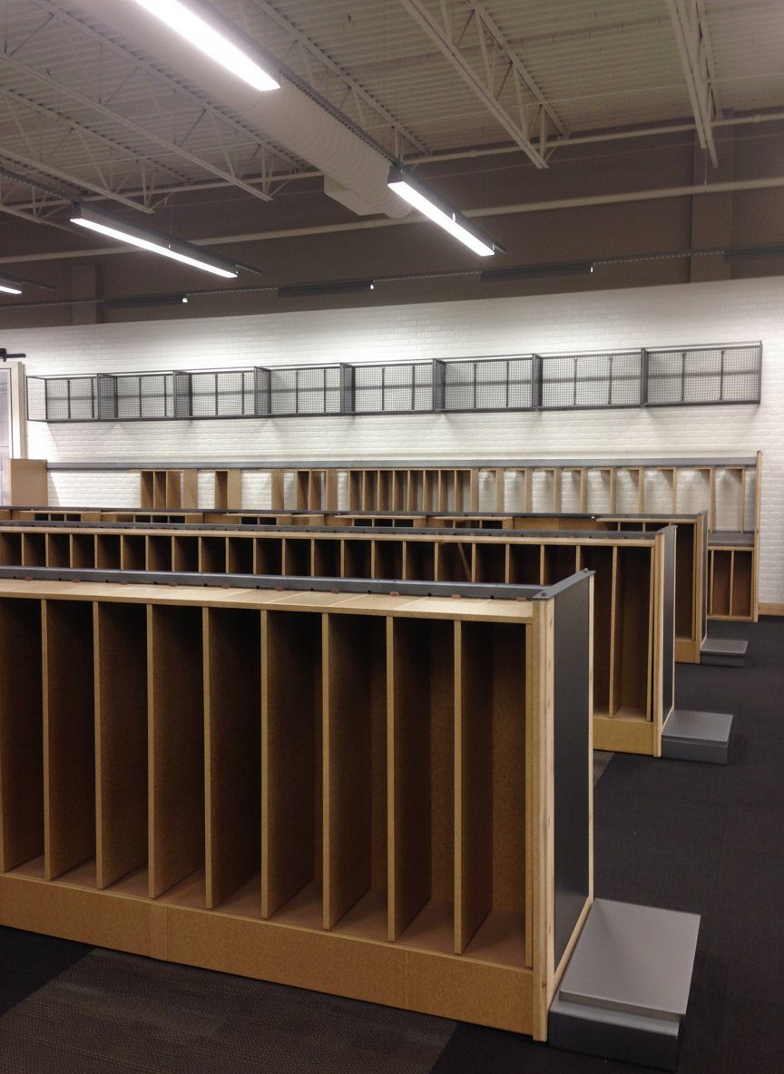 DSW signage installation, Ithaca, NY